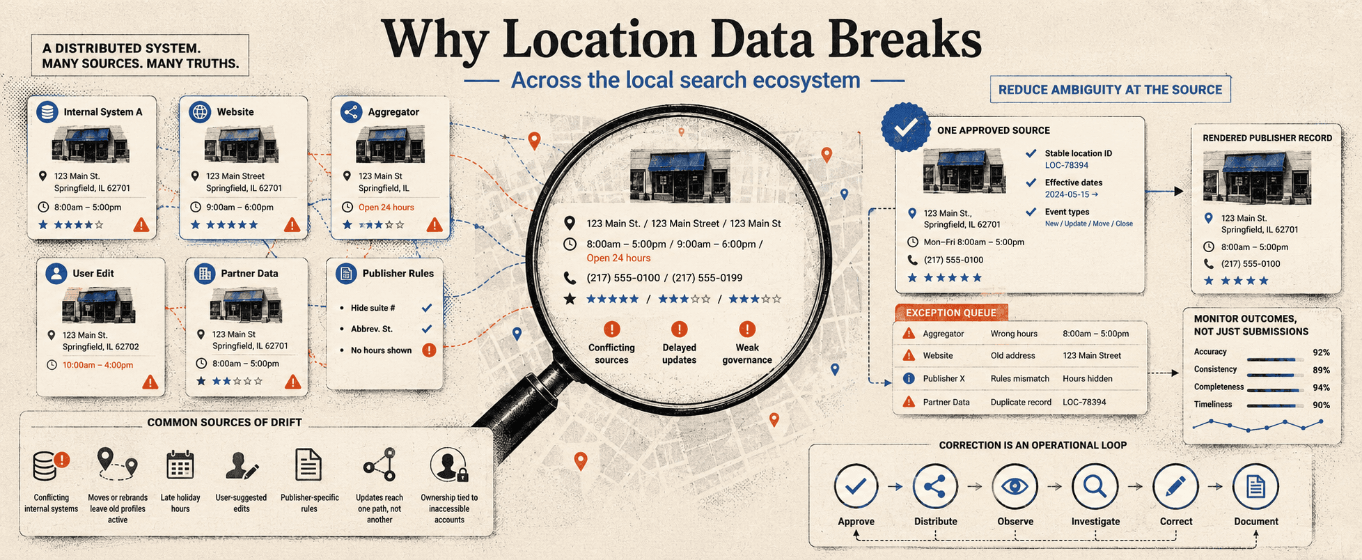Why Location Data Breaks Across the Local Search Ecosystem