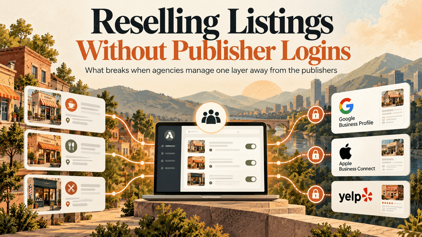 What Breaks When Agencies Resell Local Listings Management Without Direct Publisher Logins?