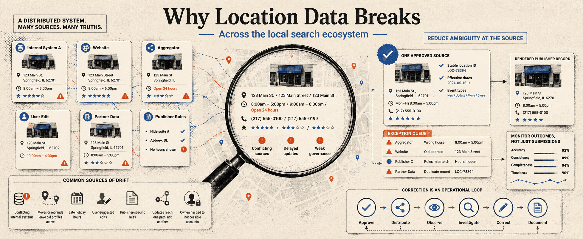 Why Location Data Breaks Across the Local Search Ecosystem