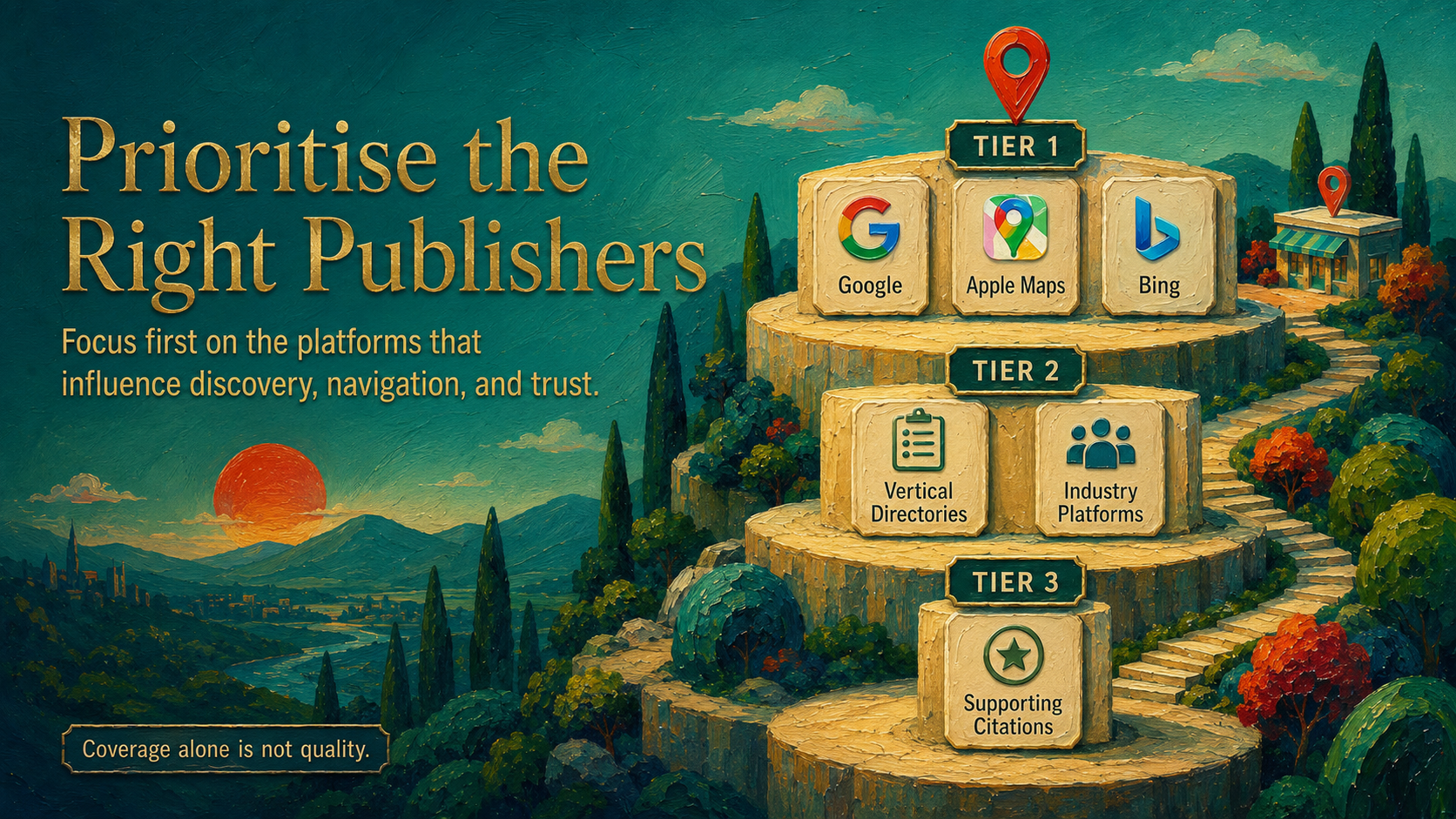 Which publishers should a brand prioritize? illustration