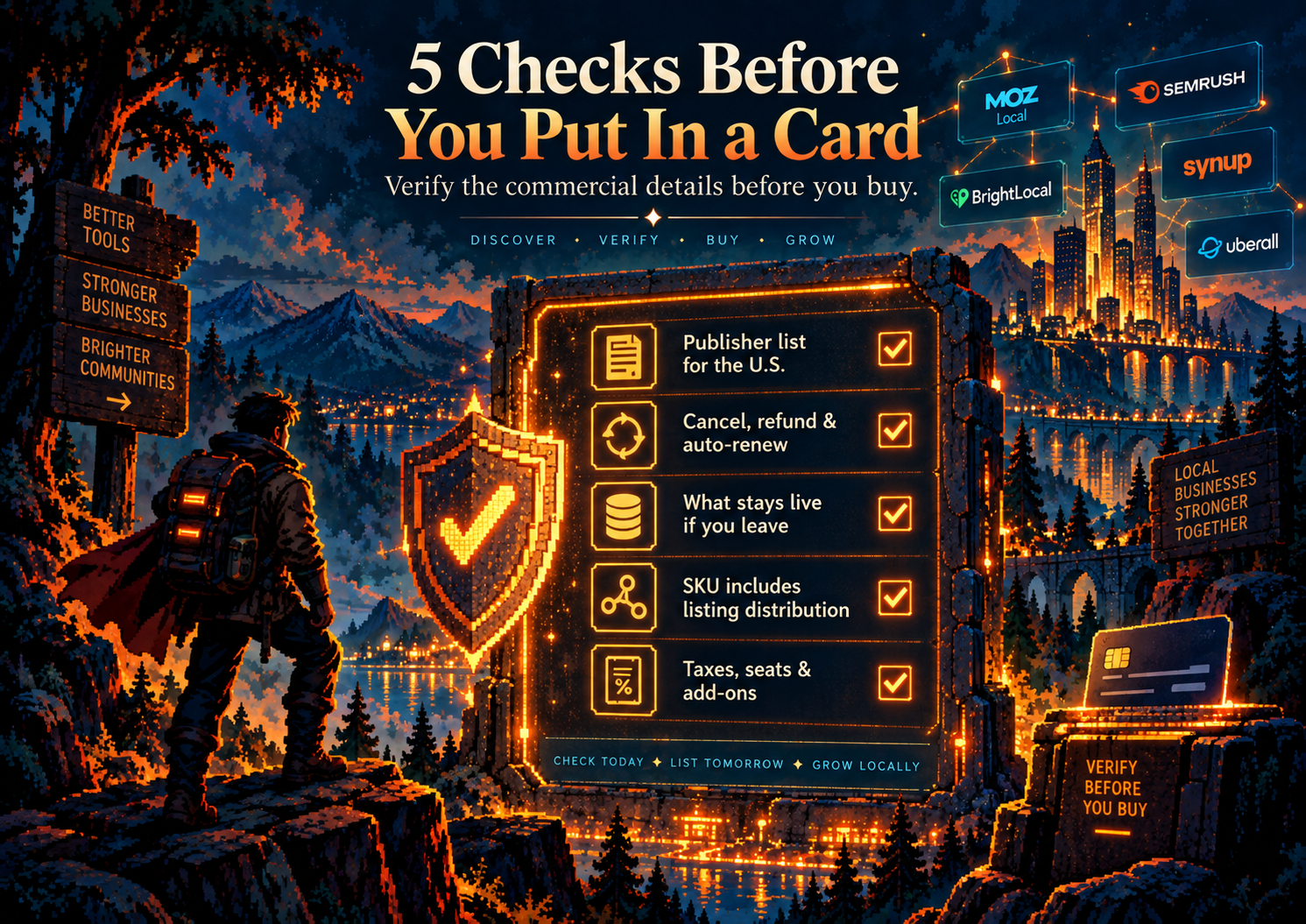 What should you verify before you put in a card? illustration